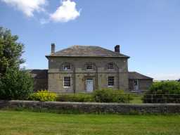 Oblique view of front of Thorpe Farmhouse July 2016